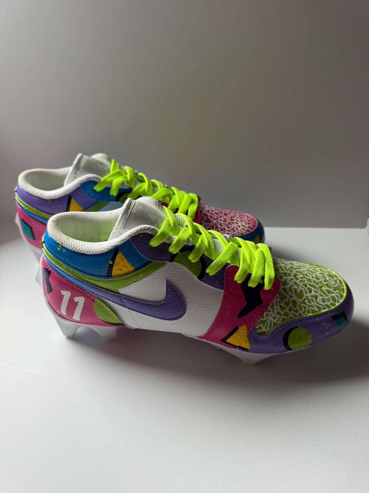 100% Customizable YOUTH/MENS Multi-Sport Cleats - Aaron Judge Fresh Prince of the Bronx cleats!