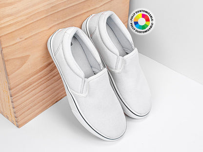 Custom Slip-On Shoes - Your Design, Personalized Sneakers