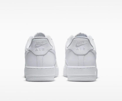 Air Force 1 sneakers with custom Melting smiley face design, handmade
