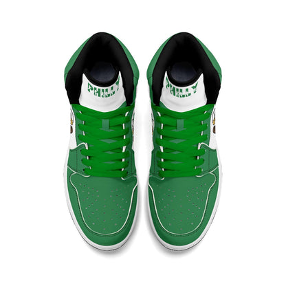 Philadelphia Football Team Shoes for Men & Women Team Themed Football Sport Shoes Custom Football Sneakers Philly Sneakers Philadelphia Gift