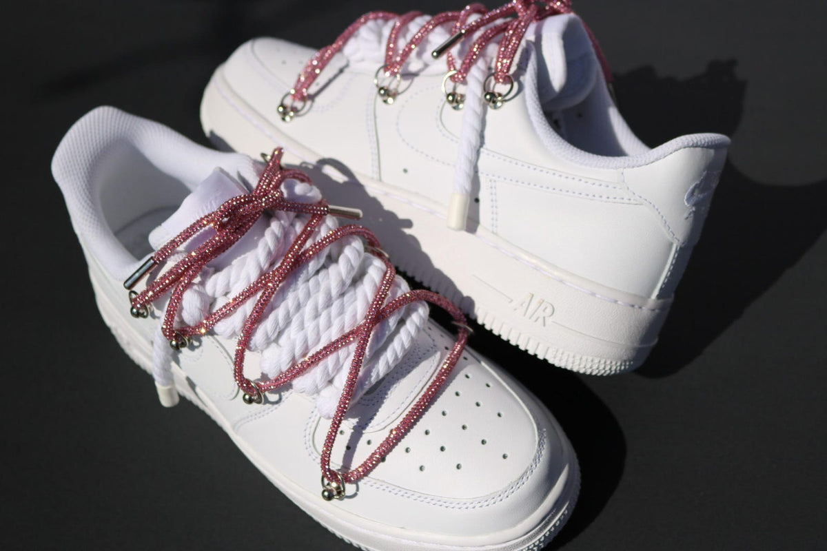 Custom Overlay Sneakers | Personalized Lace Design | Rope Lace or Original Laces | Custom Sneakers | Handmade Shoes