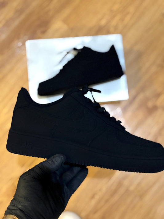 Worlds Blackest/Darkest Custom AF1’s