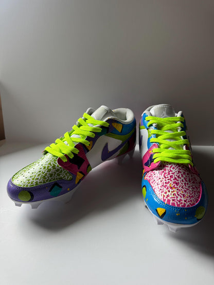 100% Customizable YOUTH/MENS Multi-Sport Cleats - Aaron Judge Fresh Prince of the Bronx cleats!