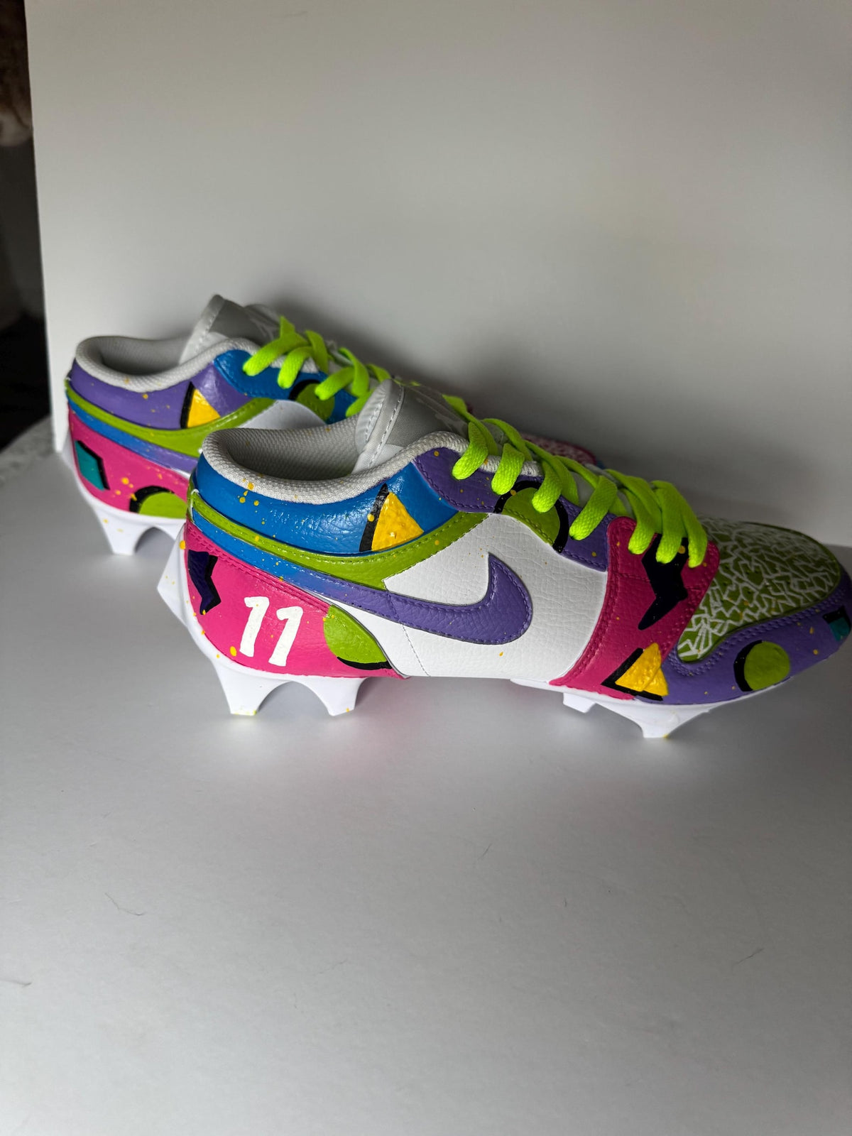 100% Customizable YOUTH/MENS Multi-Sport Cleats - Aaron Judge Fresh Prince of the Bronx cleats!
