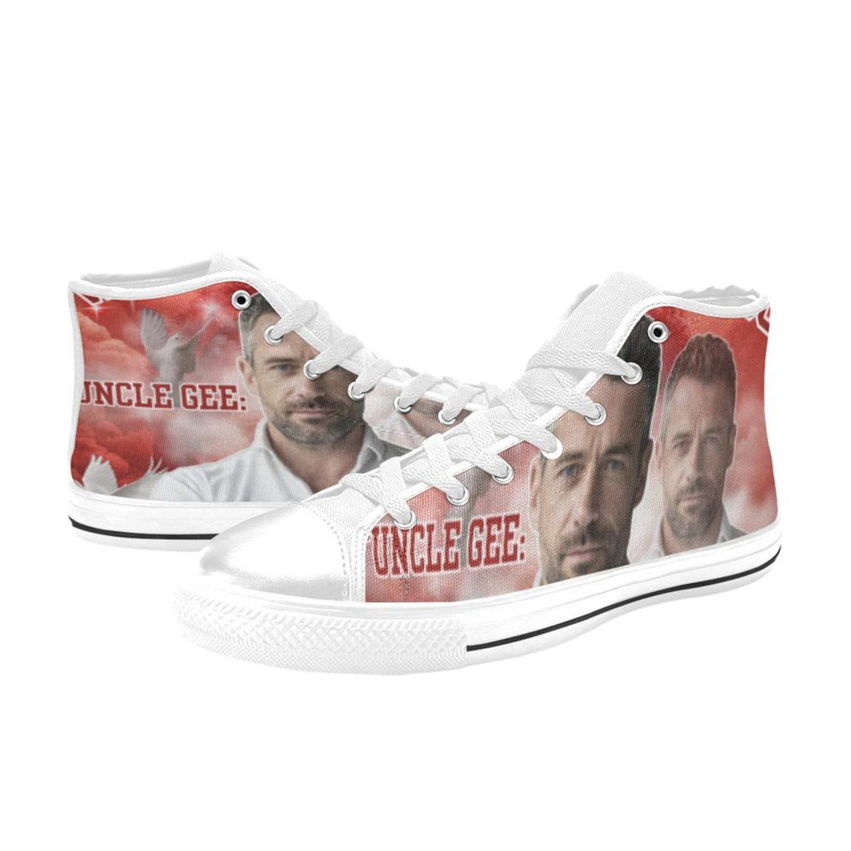 Custom Full Print Converse Sneakers | Your Logo, Cartoon, Photo Designs
