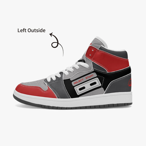 Detroit D313 Retro Gaming Black-sole High Top Sneakers