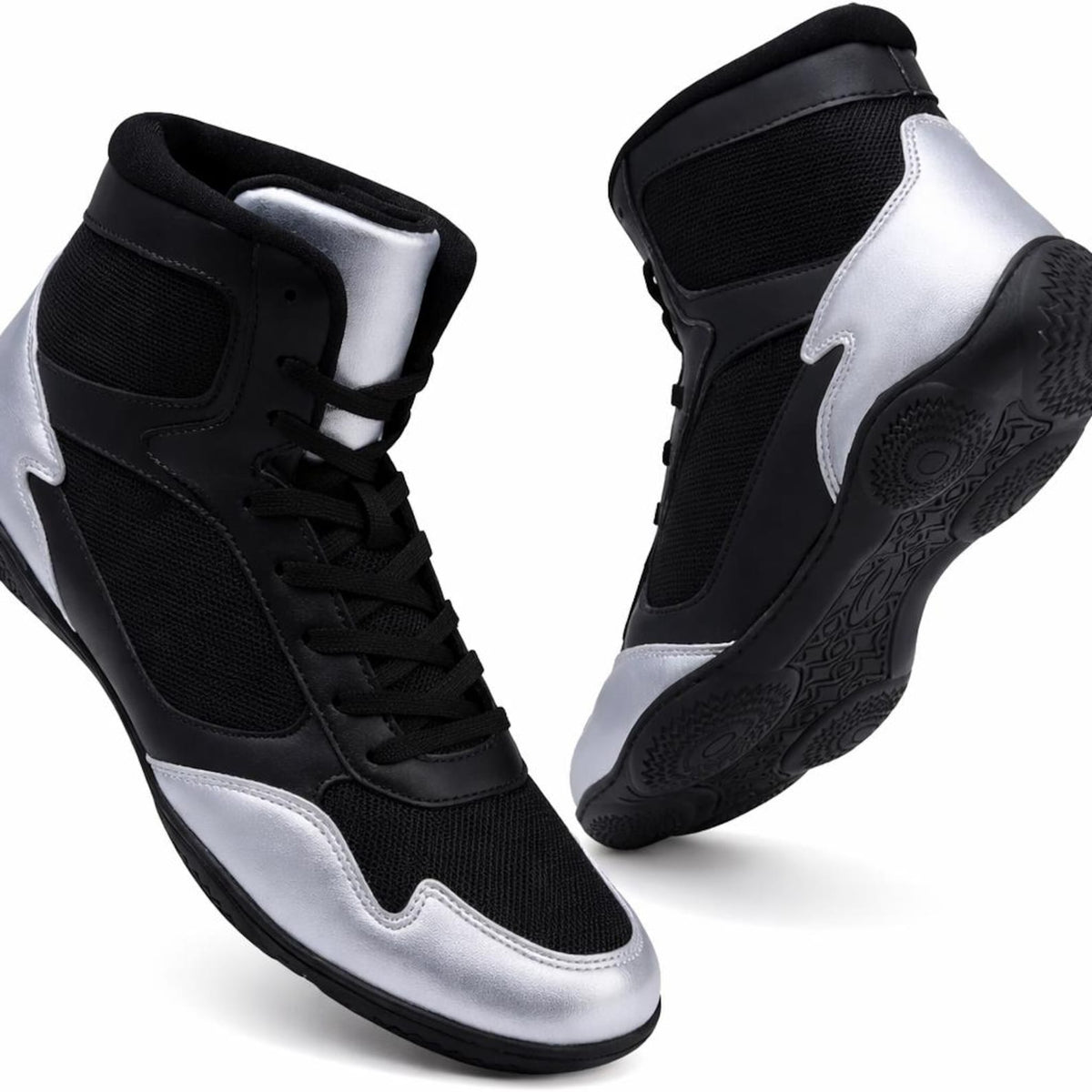 Custom High Top Sneakers, Personalized Athletic Shoes, Gold Black Design