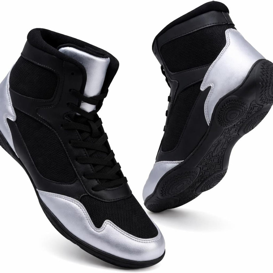 Custom High Top Sneakers, Personalized Athletic Shoes, Gold Black Design