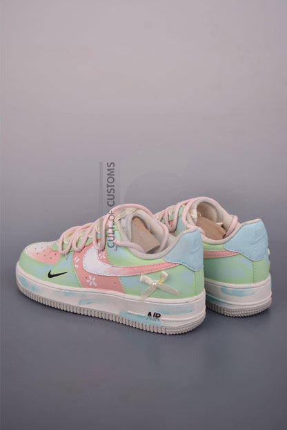 Custom Air force one Handpainted girfriend gift for girls anniversay gift shoes shoes wash resistance protection