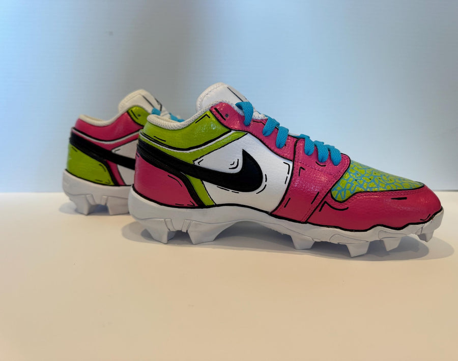 100% Customizable Youth Baseball Cleats