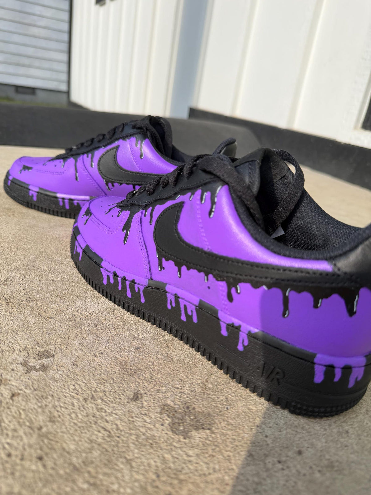 Custom Drip Nike Air Force Ones