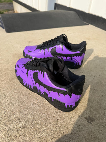 Custom Drip Nike Air Force Ones