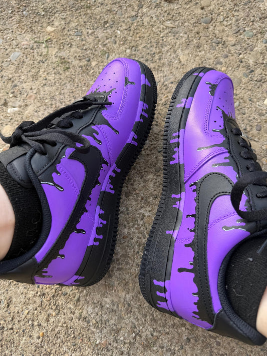 Custom Drip Nike Air Force Ones