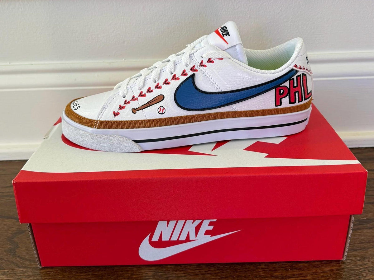 Handpainted Baseball Sneakers