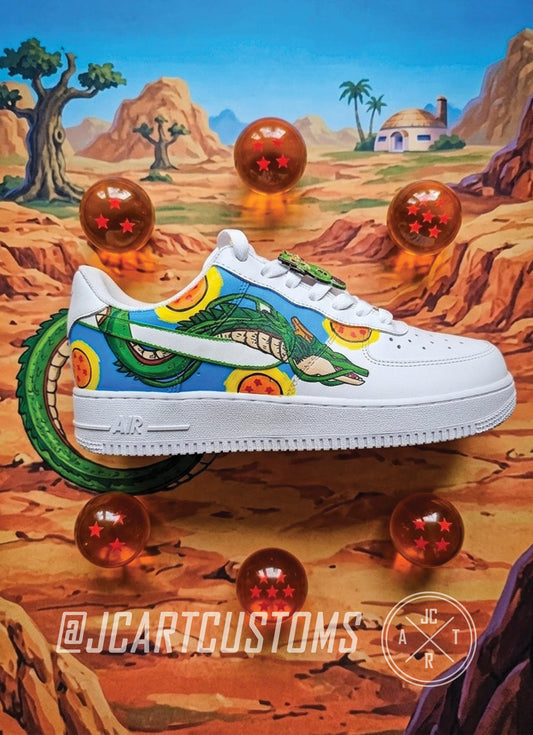 Custom Dragon Ball Z Nike Air Force 1 Shoes – Hand Painted Anime Sneakers