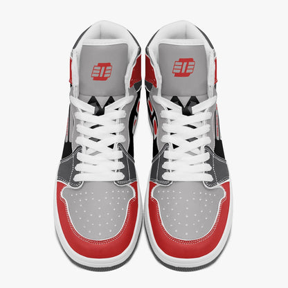 Detroit D313 Retro Gaming Black-sole High Top Sneakers