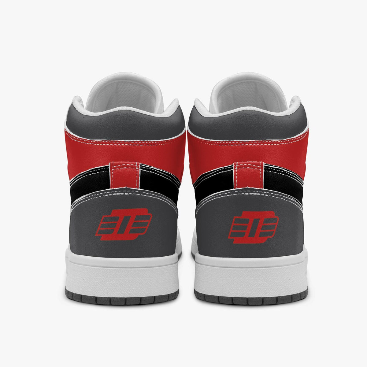 Detroit D313 Retro Gaming Black-sole High Top Sneakers