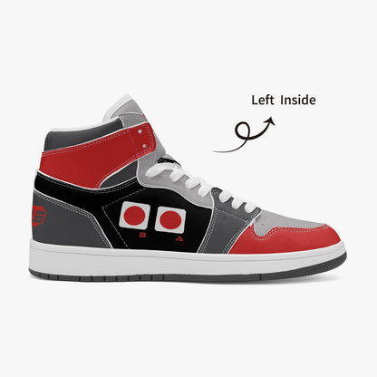 Detroit D313 Retro Gaming Black-sole High Top Sneakers
