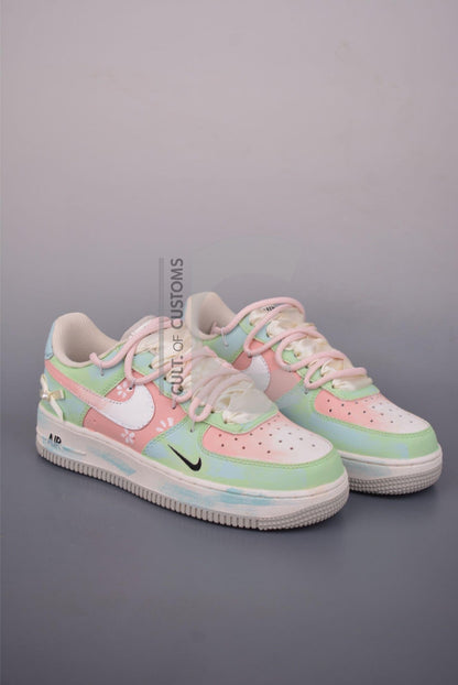 Custom Air force one Handpainted girfriend gift for girls anniversay gift shoes shoes wash resistance protection