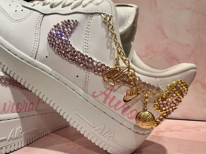 Custom cheer Air Force 1s