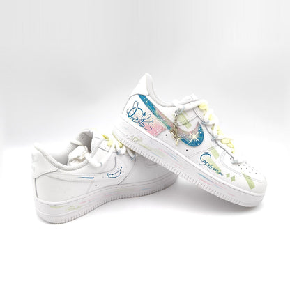 Capricorn Hand Painted Nike Air Force 1 – Custom Zodiac AF1 Sneakers Astrology Shoes