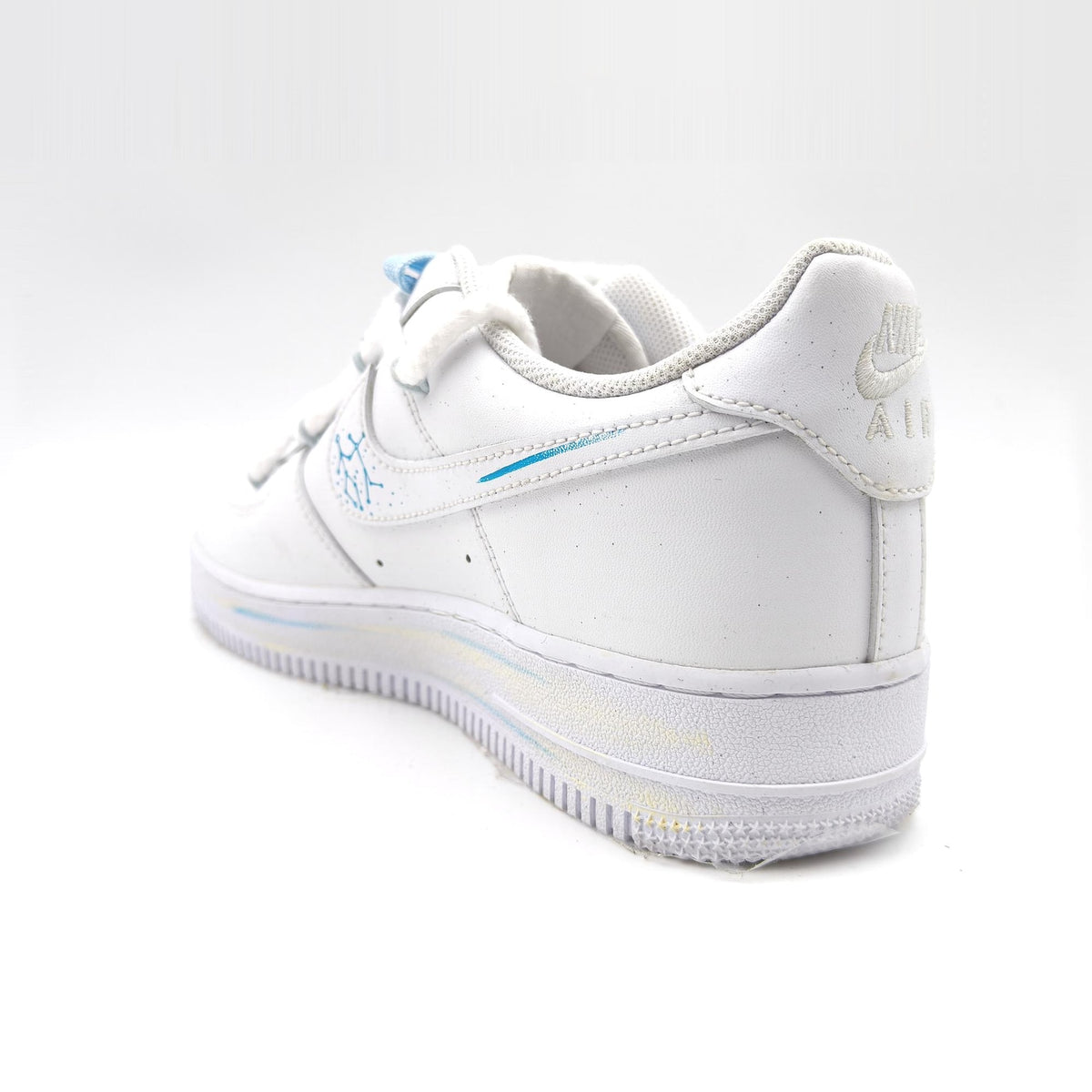 Gemini Hand Painted Nike Air Force 1 – Custom Zodiac AF1 Sneakers Astrology Shoes