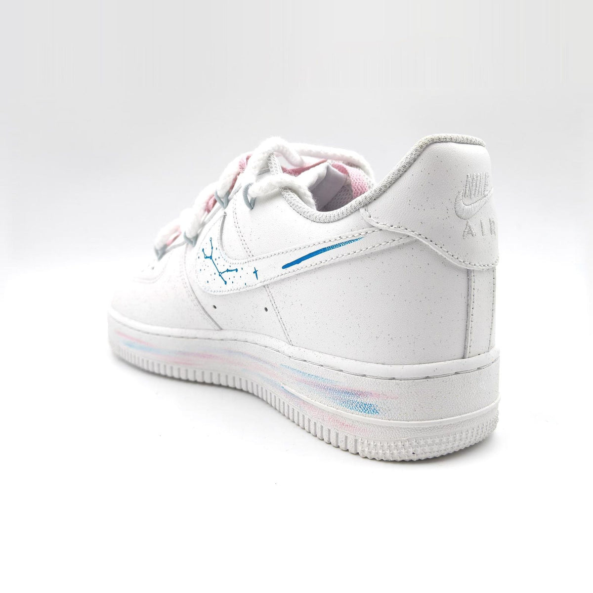Virgo Hand Painted Nike Air Force 1 – Custom Zodiac AF1 Sneakers Astrology Shoes