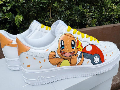 Hand Painted  Air Force 1 Sneakers: Custom Anime Shoes white personalized gift design wedding fashion trainers
