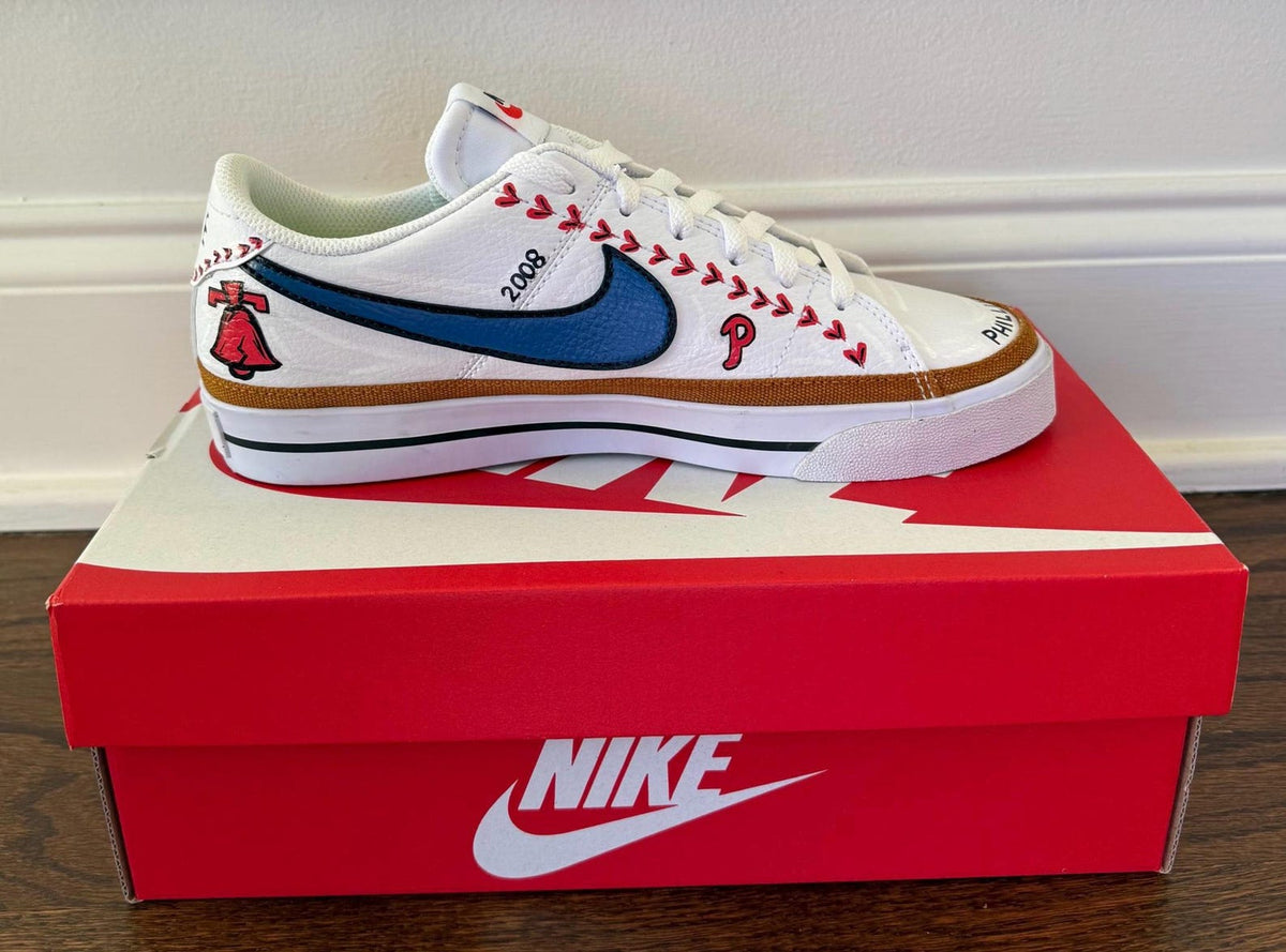 Handpainted Baseball Sneakers
