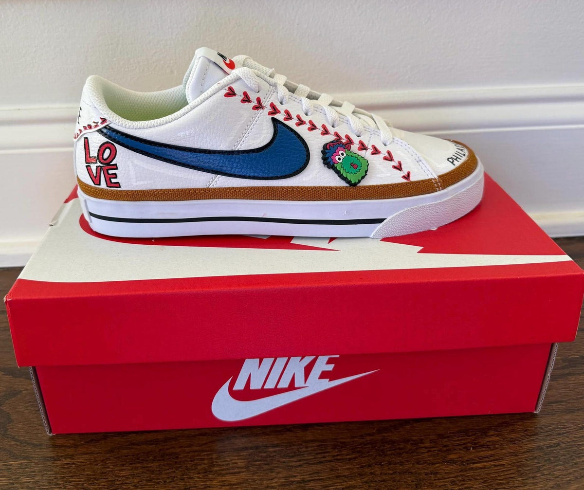 Handpainted Baseball Sneakers
