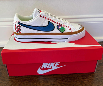 Handpainted Baseball Sneakers