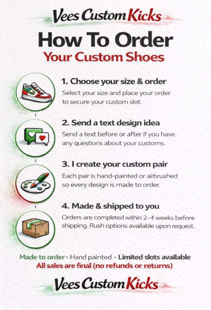Custom Air Force 1 Ice Cream Sneakers | Hand Painted Dessert Shoes | Chocolate Strawberry Drip AF1 | Fun Custom Kicks