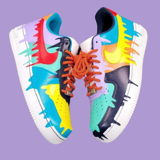 Custom “Jalen Drip” Air Force 1 Shoes