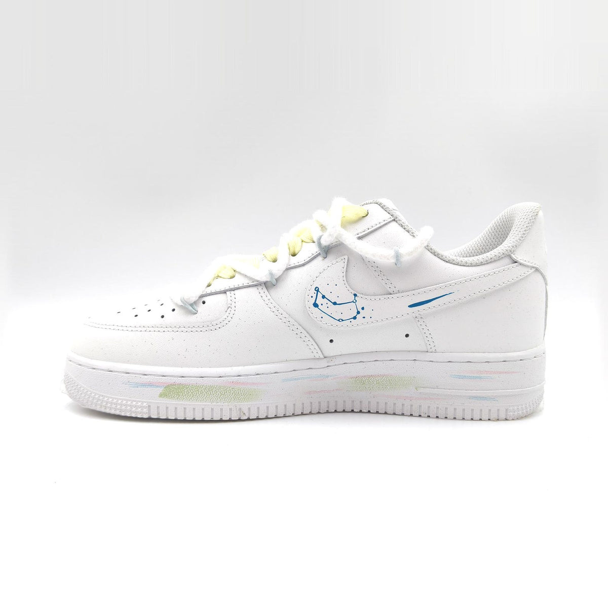 Capricorn Hand Painted Nike Air Force 1 – Custom Zodiac AF1 Sneakers Astrology Shoes