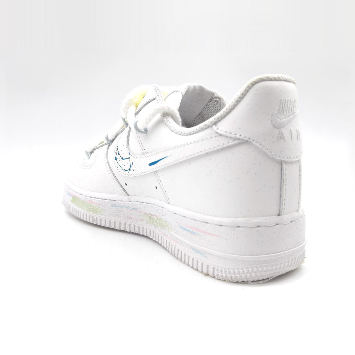 Capricorn Hand Painted Nike Air Force 1 – Custom Zodiac AF1 Sneakers Astrology Shoes