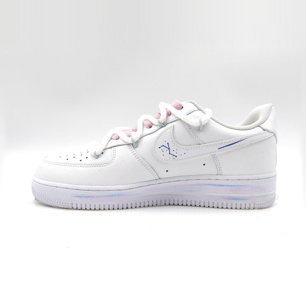 Cancer Hand Painted Nike Air Force 1 – Custom Zodiac AF1 Sneakers Astrology Shoes