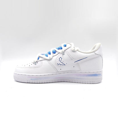 Pisces Hand Painted Nike Air Force 1 – Custom Zodiac AF1 Sneakers Astrology Shoes