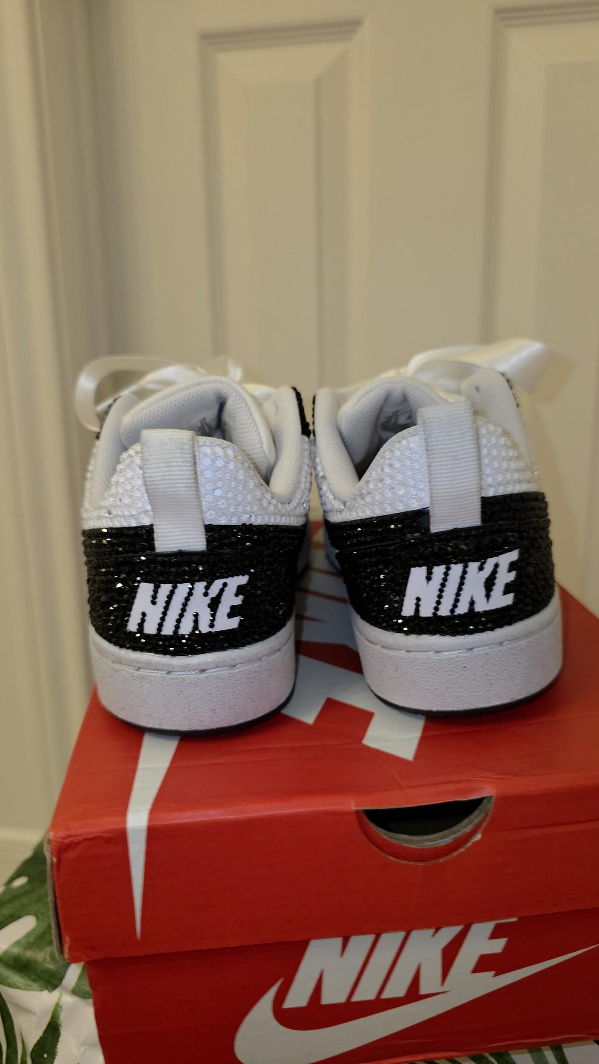 Custom Sneakers- ADULT Panda Dunks