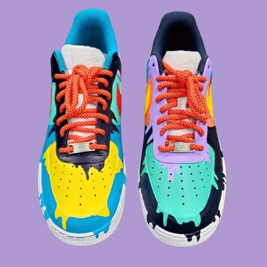 Custom “Jalen Drip” Air Force 1 Shoes