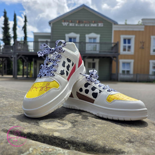 Toy Story Trainers | Hand Painted | Custom Design | Woddy | Jessie