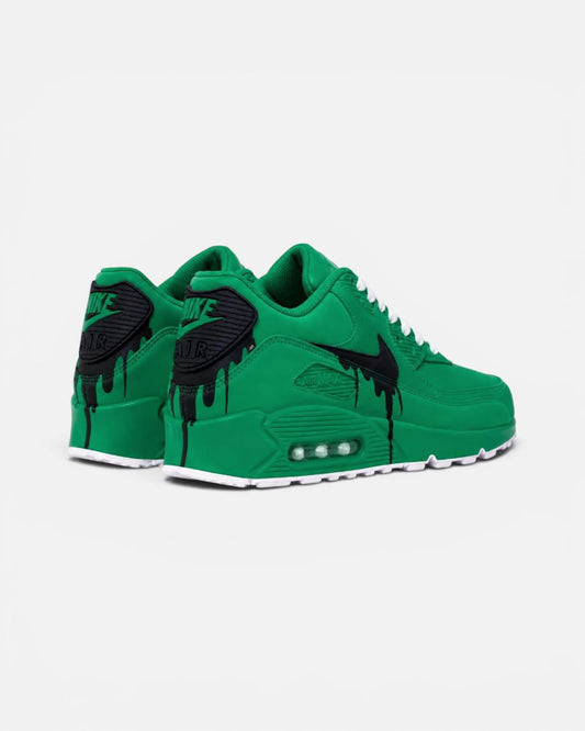 Custom Nike Air Max 90 Sneakers | Hand-Painted Drip Design | Personalized Streetwear Shoes | Retro Gift