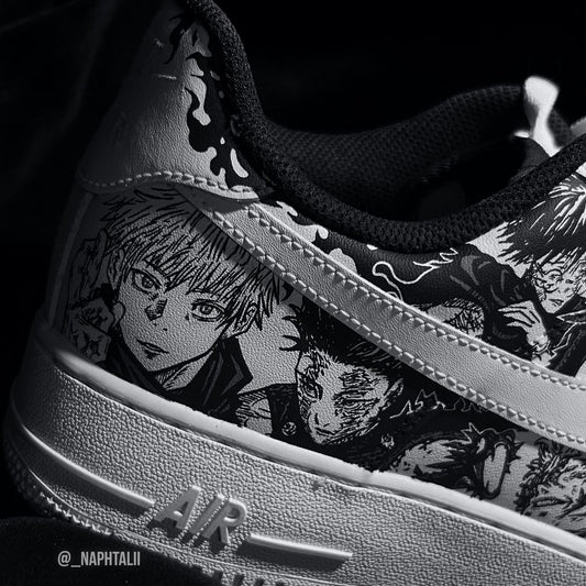 MANGA Air Force 1 Anime Custom • Handpainted Personalized Sneakers