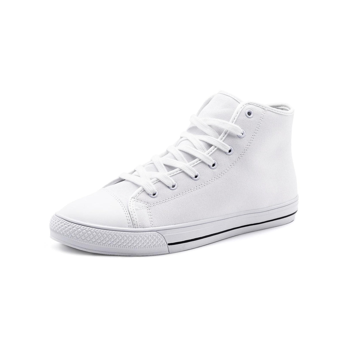 Custom Canvas Shoes White, Personalized Printed Canvas Shoes, Custom Design Sneakers, Name or Logo Canvas Shoes, Unique Gift Idea