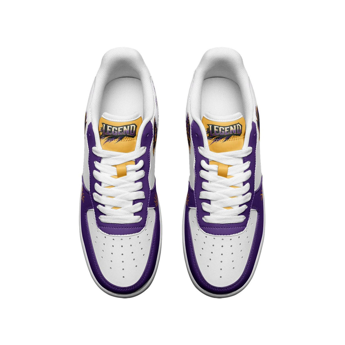 Purple Yellow Basketball Shoes, Hoops Shoes, Urban Sport Sneakers, Basketball Style Shoes, Personalized Basket Shoes