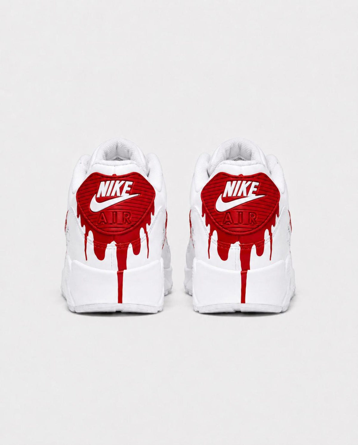 Custom Nike Air Max 90 Sneakers | Hand-Painted Drip Design | Personalized Streetwear Shoes | Retro Gift
