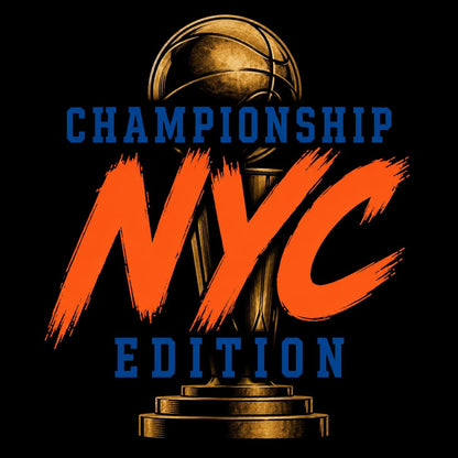 New York Basketball Team Sneakers for Men & Women New York Fan Team Basketball Champs Sport Shoes Blue Orange Low Top Custom Kicks NYC Gifts