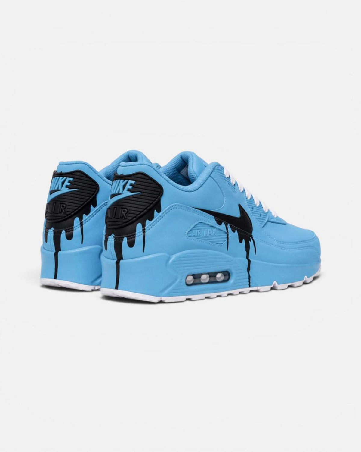 Custom Nike Air Max 90 Sneakers | Hand-Painted Drip Design | Personalized Streetwear Shoes | Retro Gift