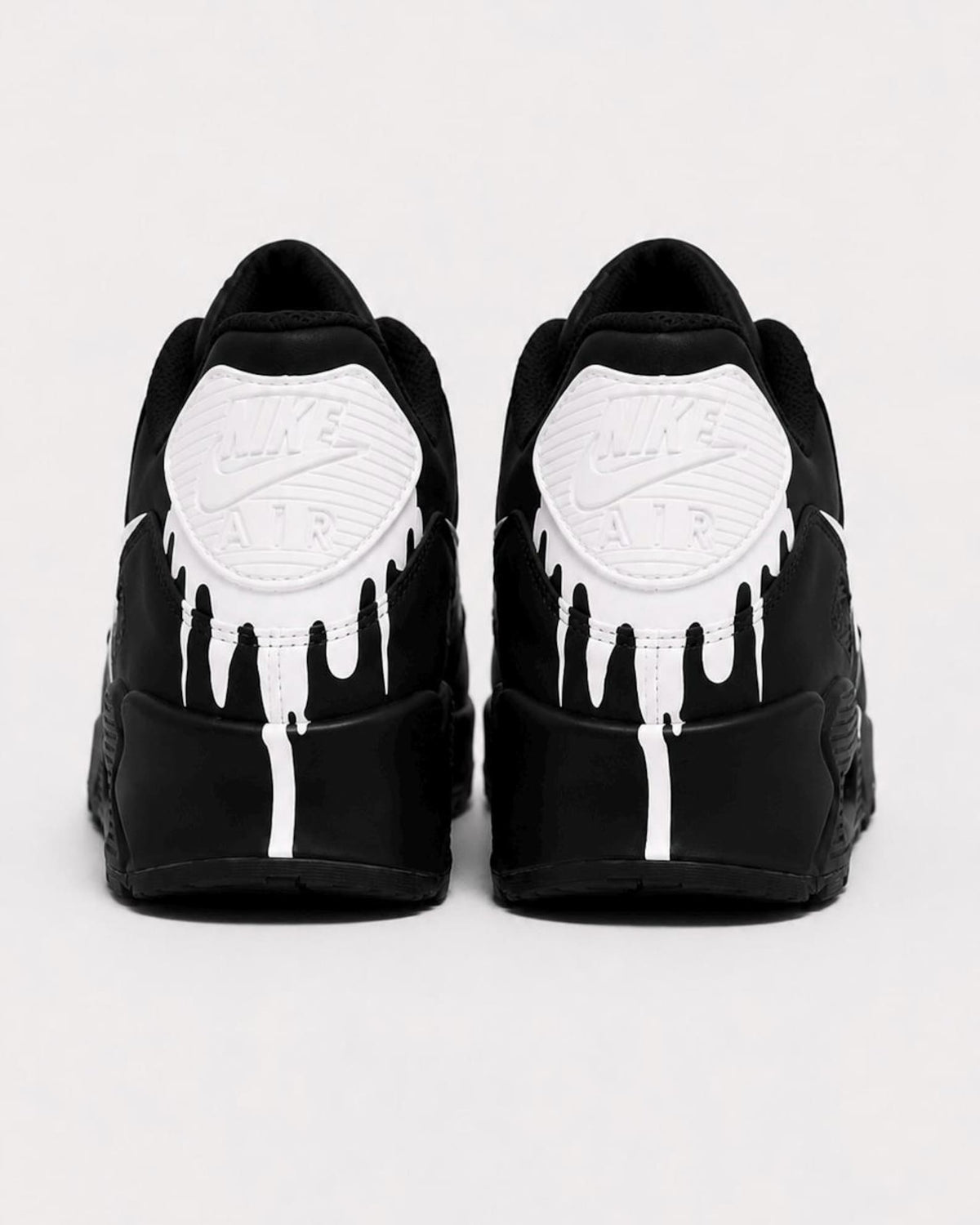 Custom Nike Air Max 90 Sneakers | Hand-Painted Drip Design | Personalized Streetwear Shoes | Retro Gift