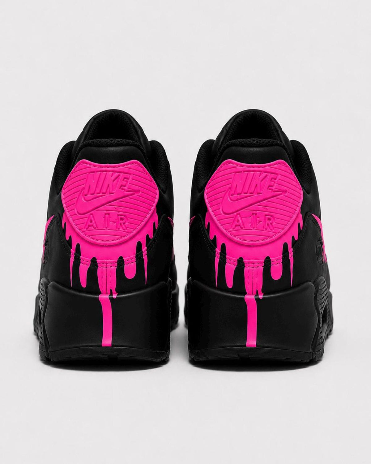Custom Nike Air Max 90 Sneakers | Hand-Painted Drip Design | Personalized Streetwear Shoes | Retro Gift