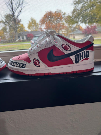 Custom Painted Shoes, your design of choice! Price listed is NOT the final price (Read Description below before purchasing!)